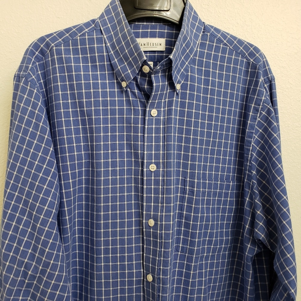 Van Heusen Button Down Long Sleeve Shirt 15/15 1/2